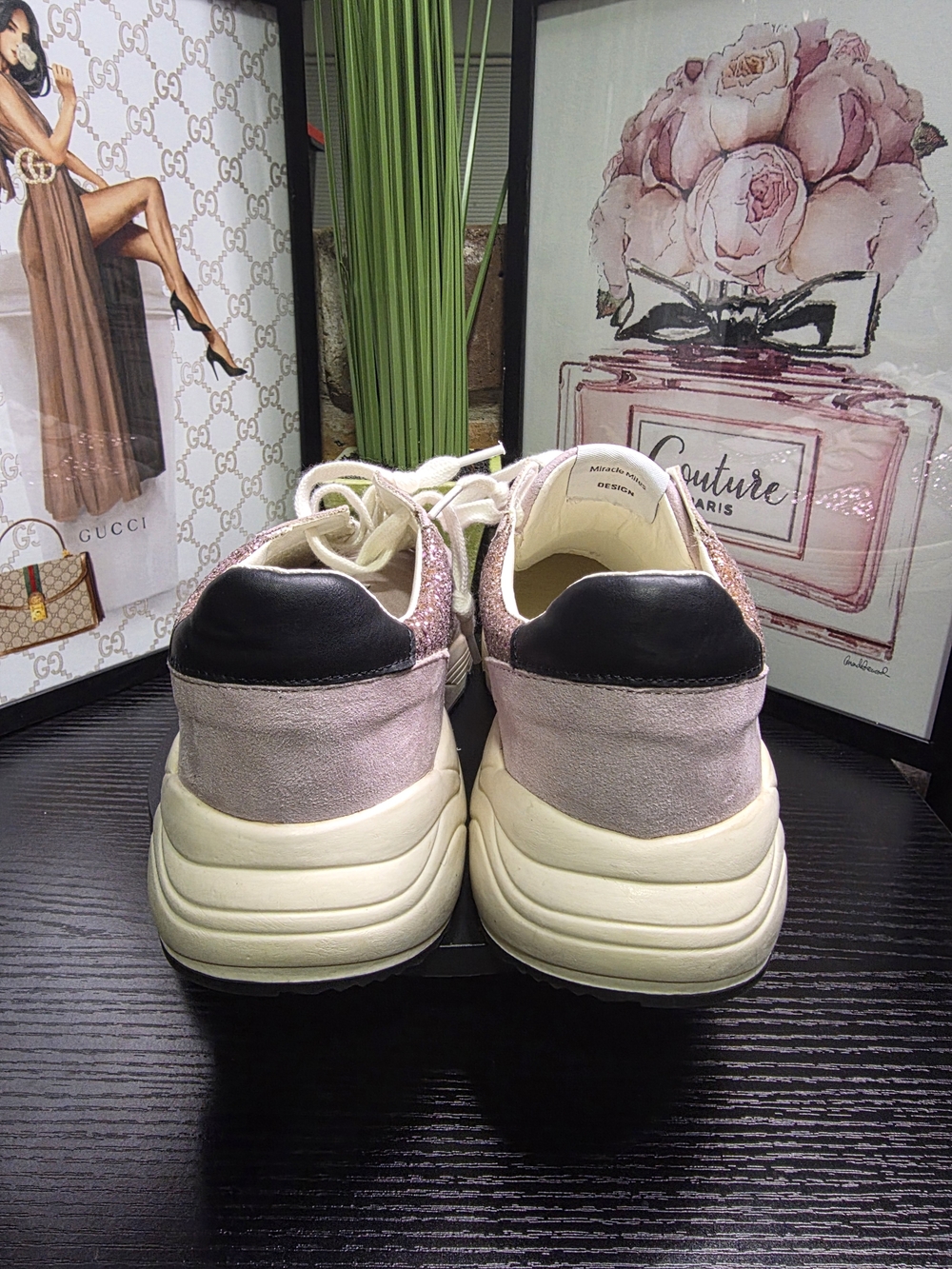 Mi.iM Purple Platform Sneakers - Picture 4 of 6